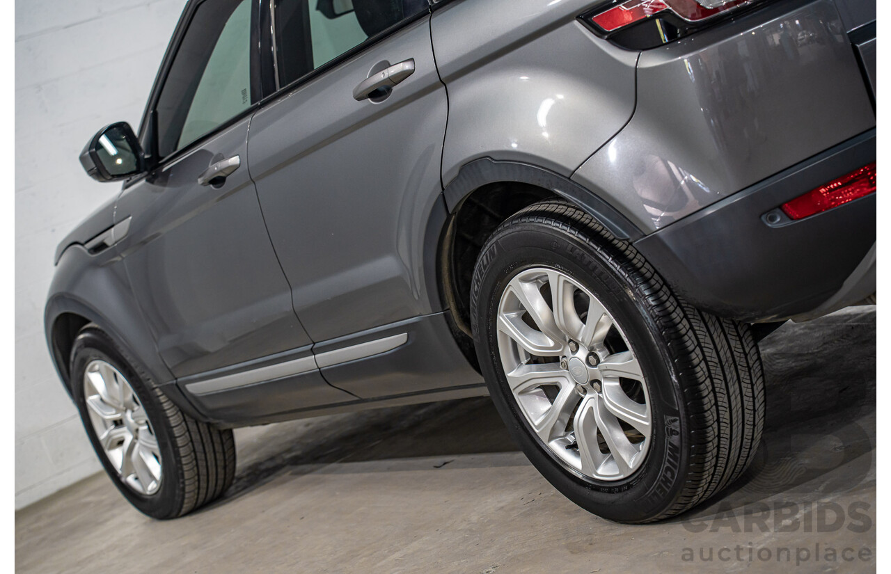 12/2015 Range Rover Evoque Td4 150 SE (AWD) LV MY16 5d Wagon Corris Grey Metallic Turbo Diesel 2.0L