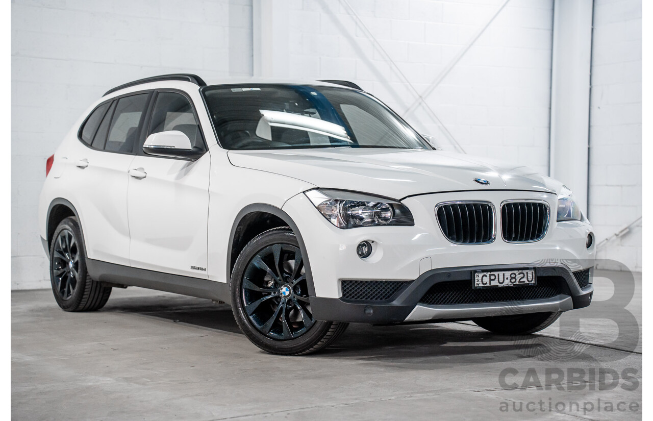 11/2013 BMW X1 sDrive 18d E84 MY13 4d Wagon Alpine White Turbo Diesel 2.0L