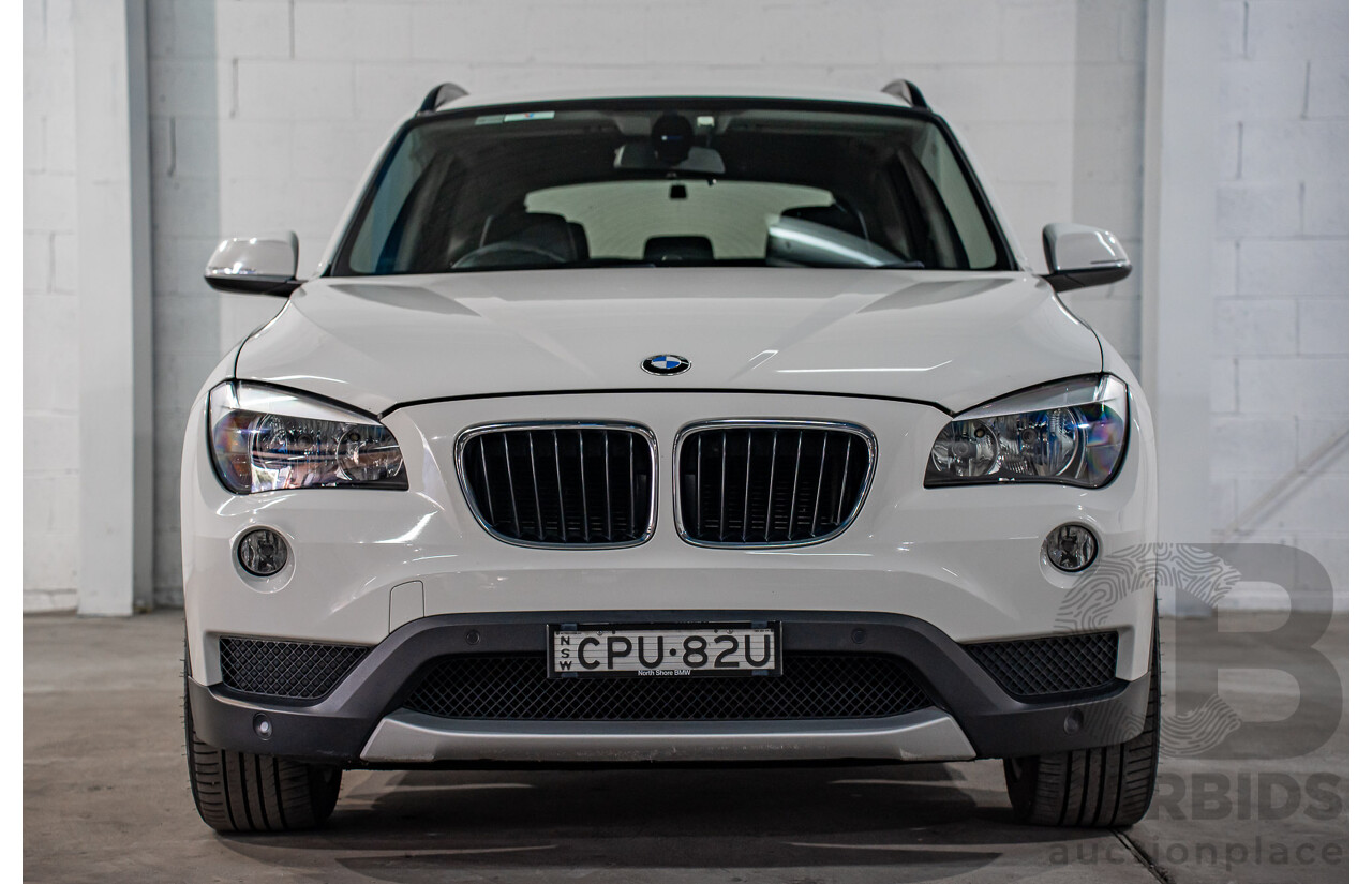 11/2013 BMW X1 sDrive 18d E84 MY13 4d Wagon Alpine White Turbo Diesel 2.0L