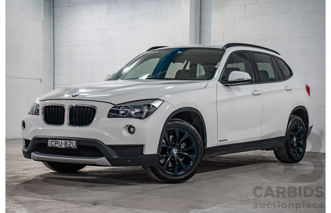 11/2013 BMW X1 sDrive 18d E84 MY13 4d Wagon Alpine White Turbo Diesel 2.0L
