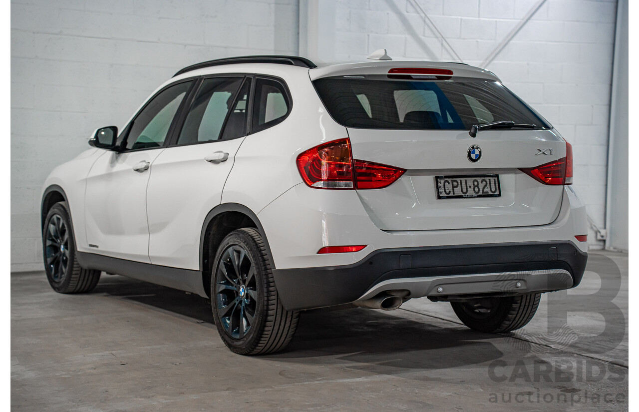 11/2013 BMW X1 sDrive 18d E84 MY13 4d Wagon Alpine White Turbo Diesel 2.0L