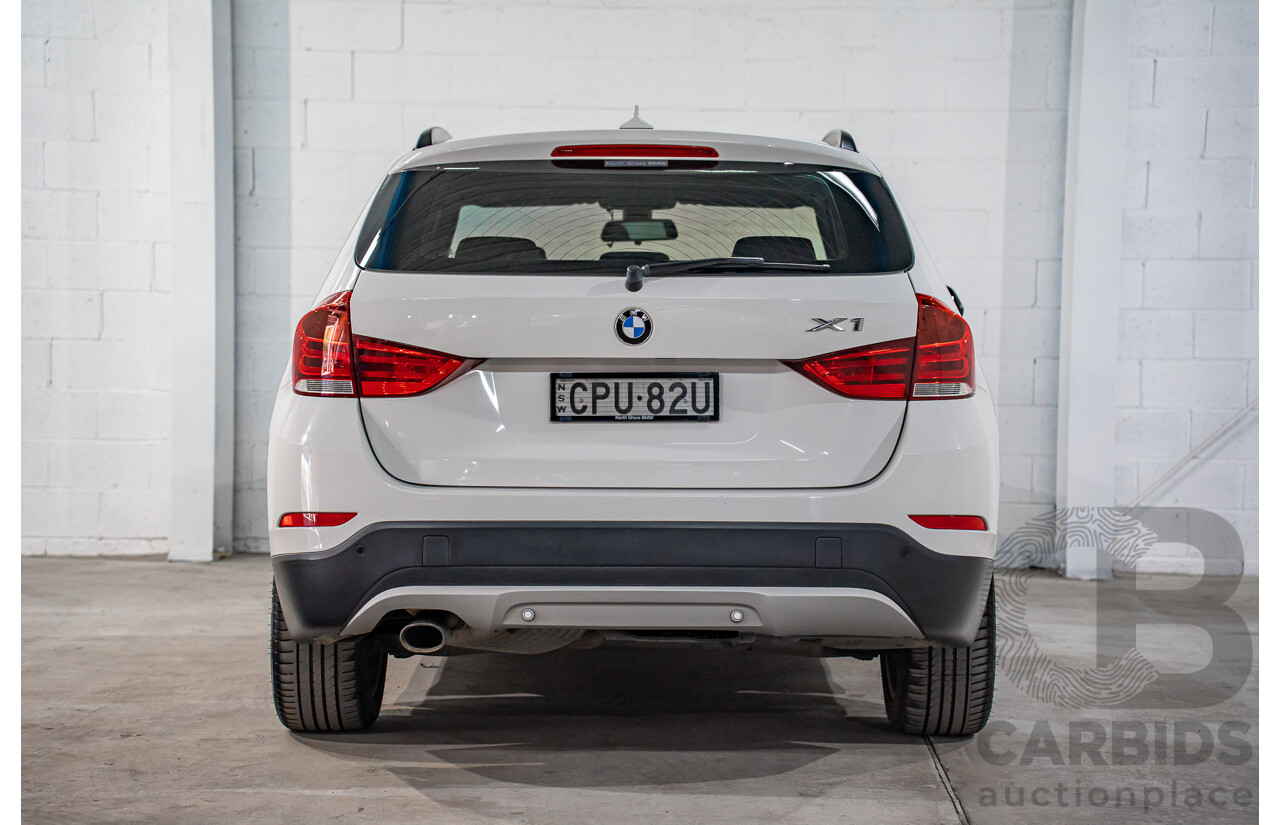 11/2013 BMW X1 sDrive 18d E84 MY13 4d Wagon Alpine White Turbo Diesel 2.0L