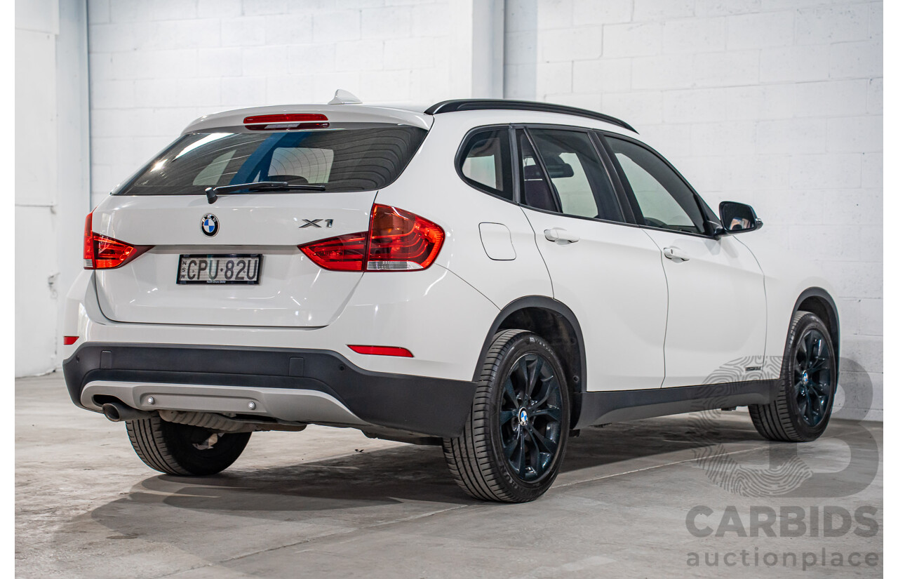 11/2013 BMW X1 sDrive 18d E84 MY13 4d Wagon Alpine White Turbo Diesel 2.0L