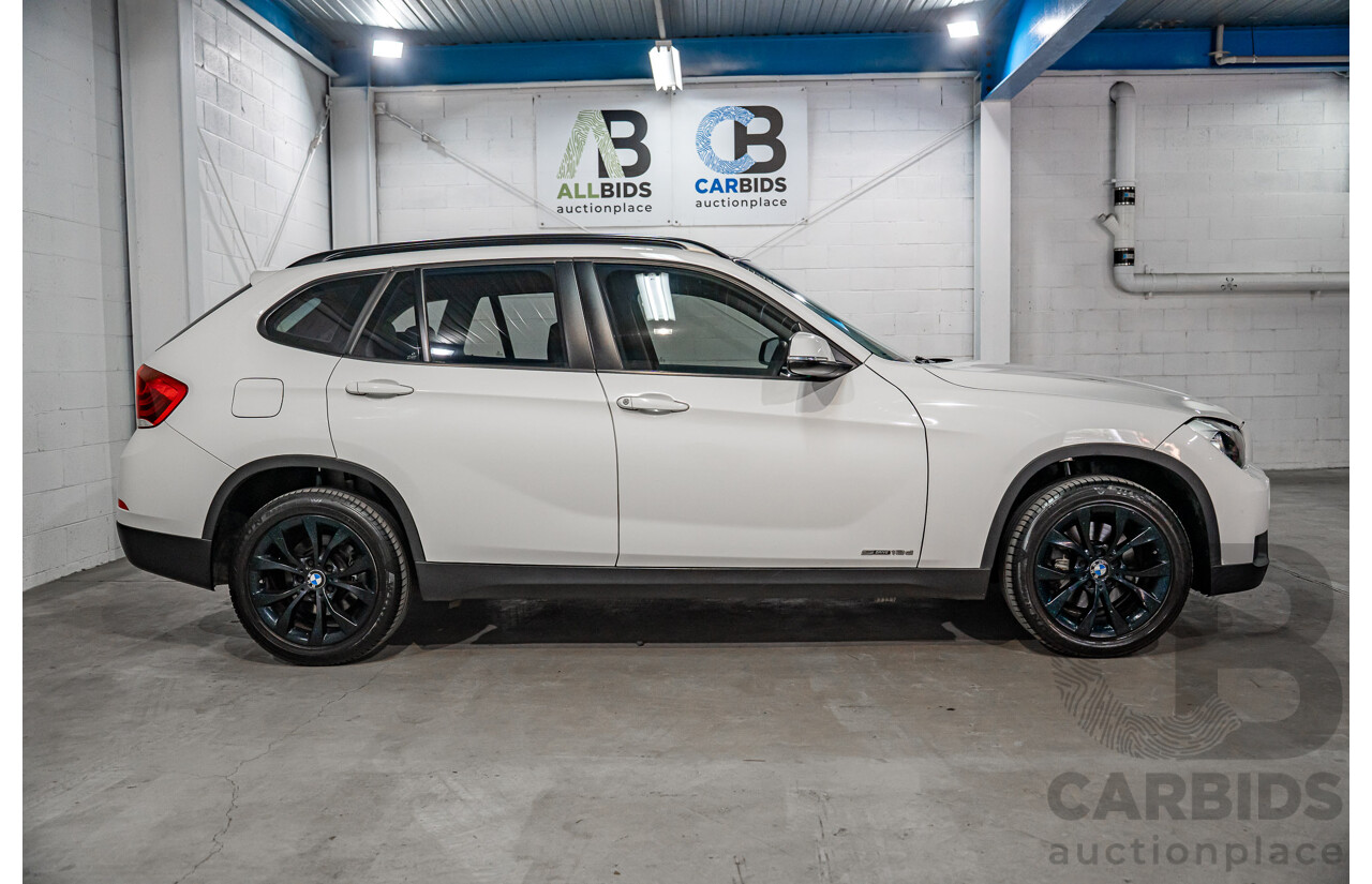 11/2013 BMW X1 sDrive 18d E84 MY13 4d Wagon Alpine White Turbo Diesel 2.0L