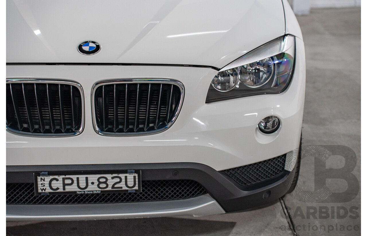 11/2013 BMW X1 sDrive 18d E84 MY13 4d Wagon Alpine White Turbo Diesel 2.0L