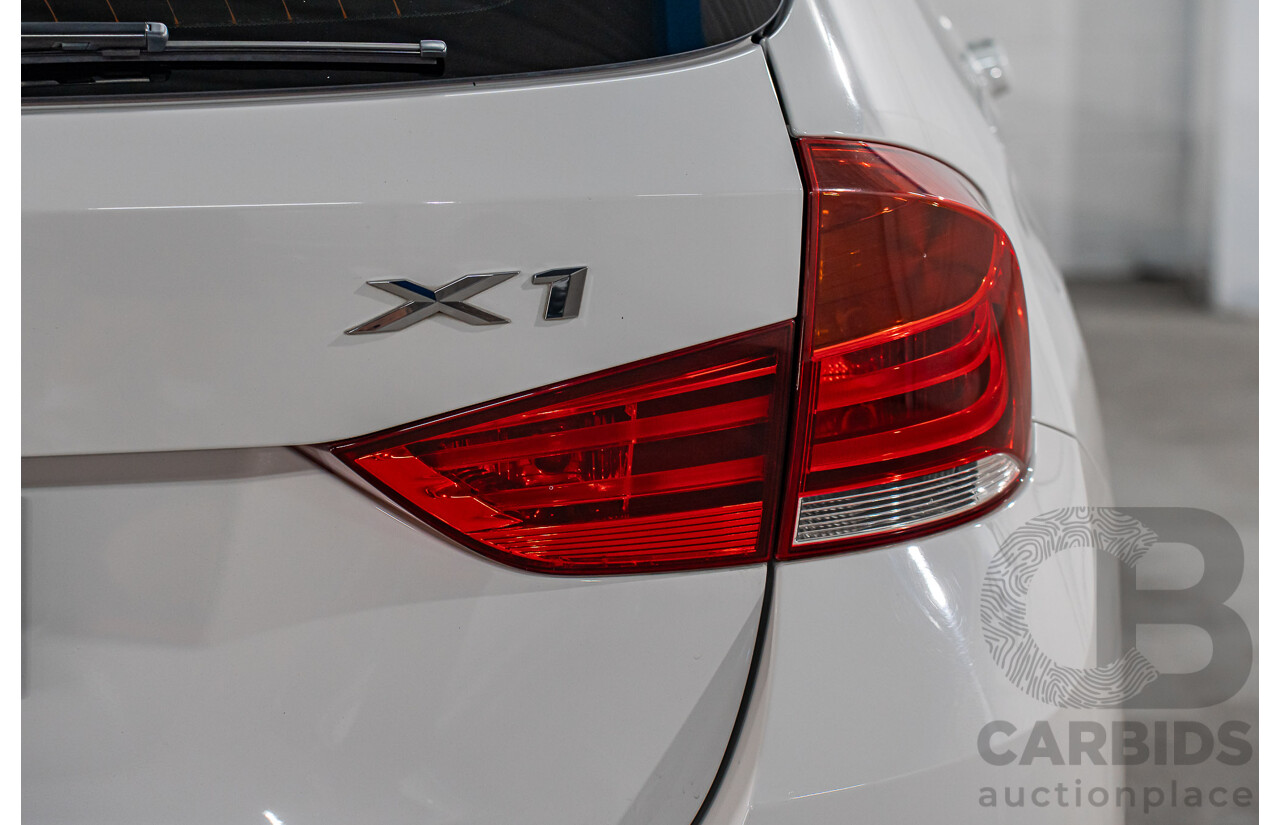 11/2013 BMW X1 sDrive 18d E84 MY13 4d Wagon Alpine White Turbo Diesel 2.0L