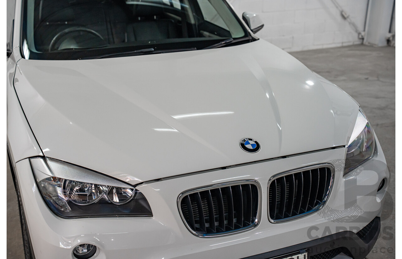 11/2013 BMW X1 sDrive 18d E84 MY13 4d Wagon Alpine White Turbo Diesel 2.0L