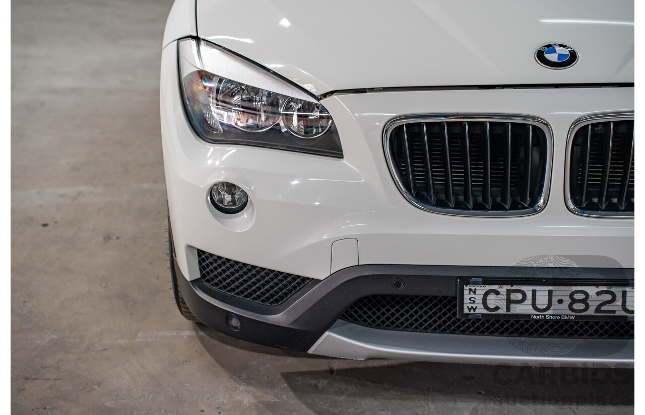 11/2013 BMW X1 sDrive 18d E84 MY13 4d Wagon Alpine White Turbo Diesel 2.0L