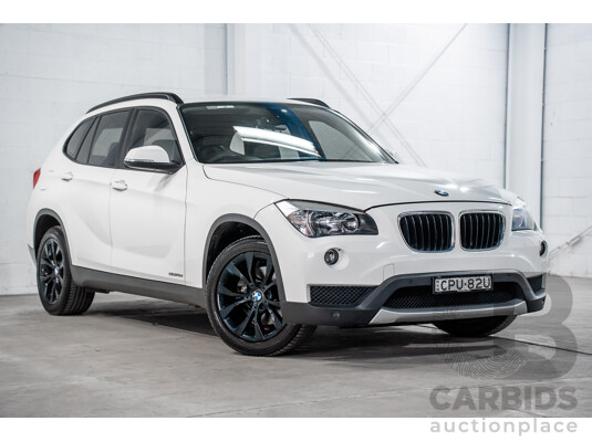 11/2013 BMW X1 sDrive 18d E84 MY13 4d Wagon Alpine White Turbo Diesel 2.0L