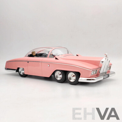 AMIE 1:18 Diecast Model Rolls Royce Thunderbirds Lady Penelope's FAB1 - Brand New