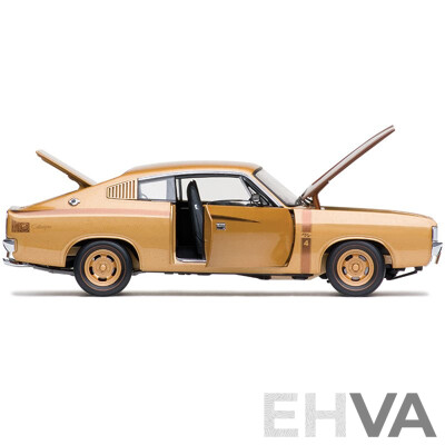 Classic Carlectables  1:18 Limited Edition Diecast Model E49 Charger 'Big Tank'-  50 Th Anniversary Gold Livery - Brand New