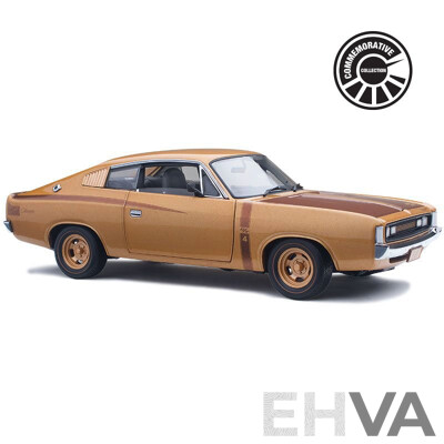 Classic Carlectables  1:18 Limited Edition Diecast Model E49 Charger 'Big Tank'-  50 Th Anniversary Gold Livery - Brand New