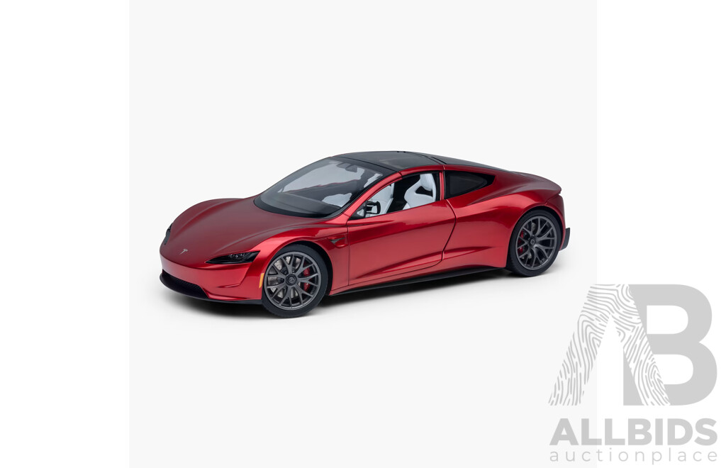 Tesla Roadster 1:18 Diecast Model  - Brand New
