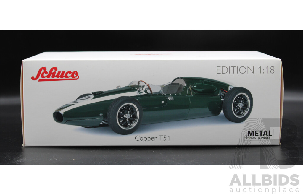 Schuco Edition 1:18 Cooper T51 Diecast Model - New