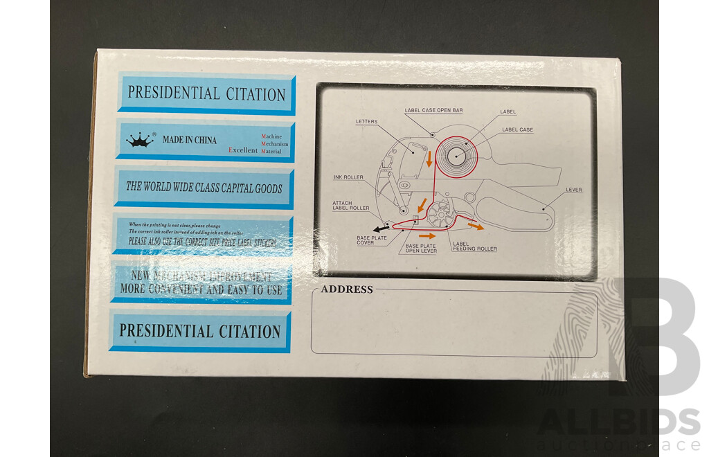 MX5500 EOS Price Labeller - Lot of 72