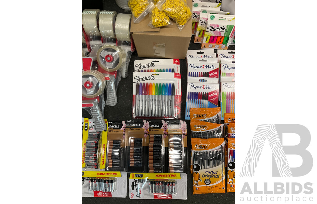 Huge Bundle of Assorted Office Accessories - Lot of 289