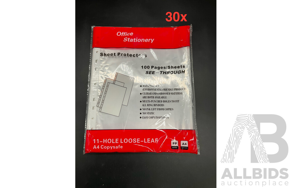 Huge Bundle of Assorted Office Accessories - Lot of 206