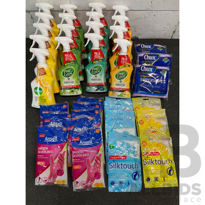 Huge Bundle of Cleaning Supplies - Lot of 36
