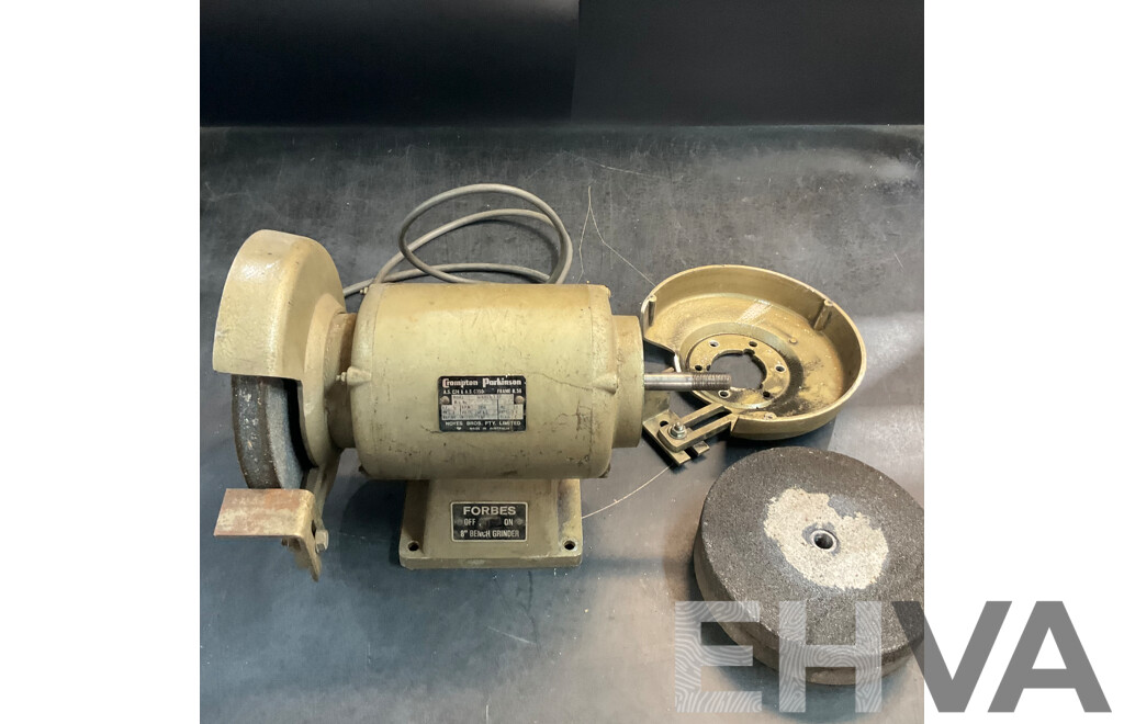 Cromption Parkinson SC8202A 8'' Bench Grinder
