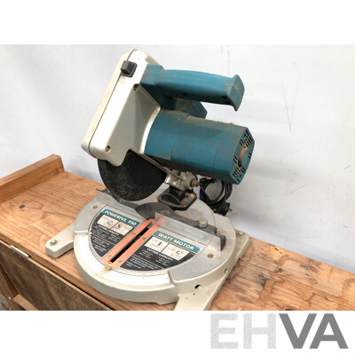 Ryobi 210mm Handyline Electric Compound Mitre Saw and Custom Built Bench