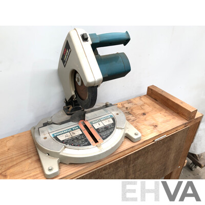 Ryobi 210mm Handyline Electric Compound Mitre Saw and Custom Built Bench