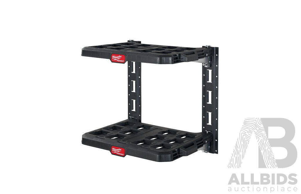 Milwaukee Packout Two Shelf Racking Unit - New