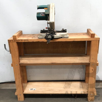 Ryobi 210mm Handyline Electric Compound Mitre Saw and Custom Built Bench Ryobi 210mm Handyline Electric Compound Mitre Saw and Custom Built Bench