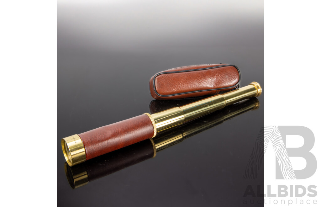 Reproduction Brass Telescope