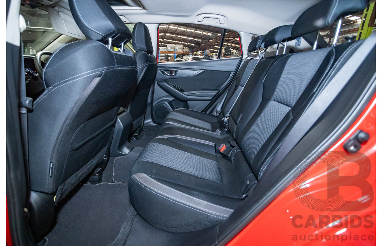 2/2017 Subaru Impreza 2.0i Premium (AWD) MY17 5d Hatchback Pure Red 2.0L