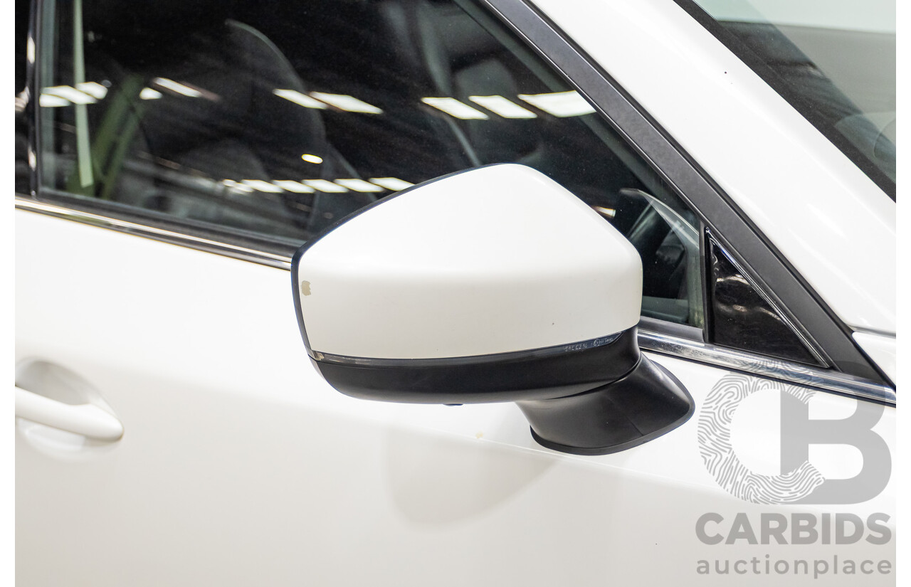 07/2018 Mazda CX-5 AKERA (AWD) MY18 (KF SERIES 2) 4D Wagon Snowflake White Pearl Turbo Diesel 2.2L