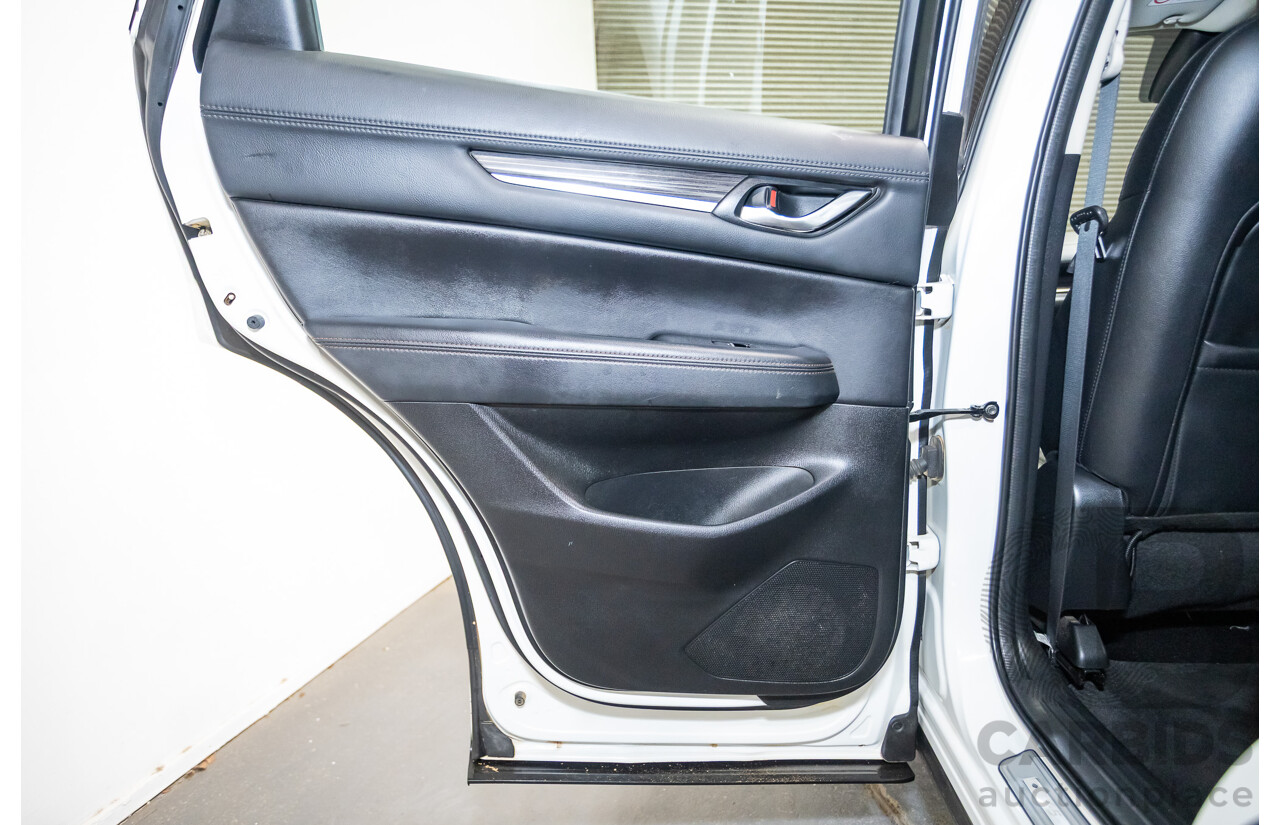 07/2018 Mazda CX-5 AKERA (AWD) MY18 (KF SERIES 2) 4D Wagon Snowflake White Pearl Turbo Diesel 2.2L