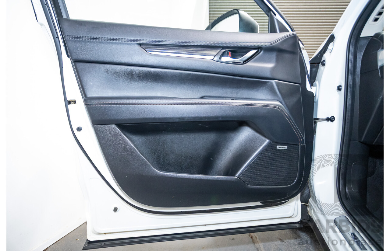 07/2018 Mazda CX-5 AKERA (AWD) MY18 (KF SERIES 2) 4D Wagon Snowflake White Pearl Turbo Diesel 2.2L