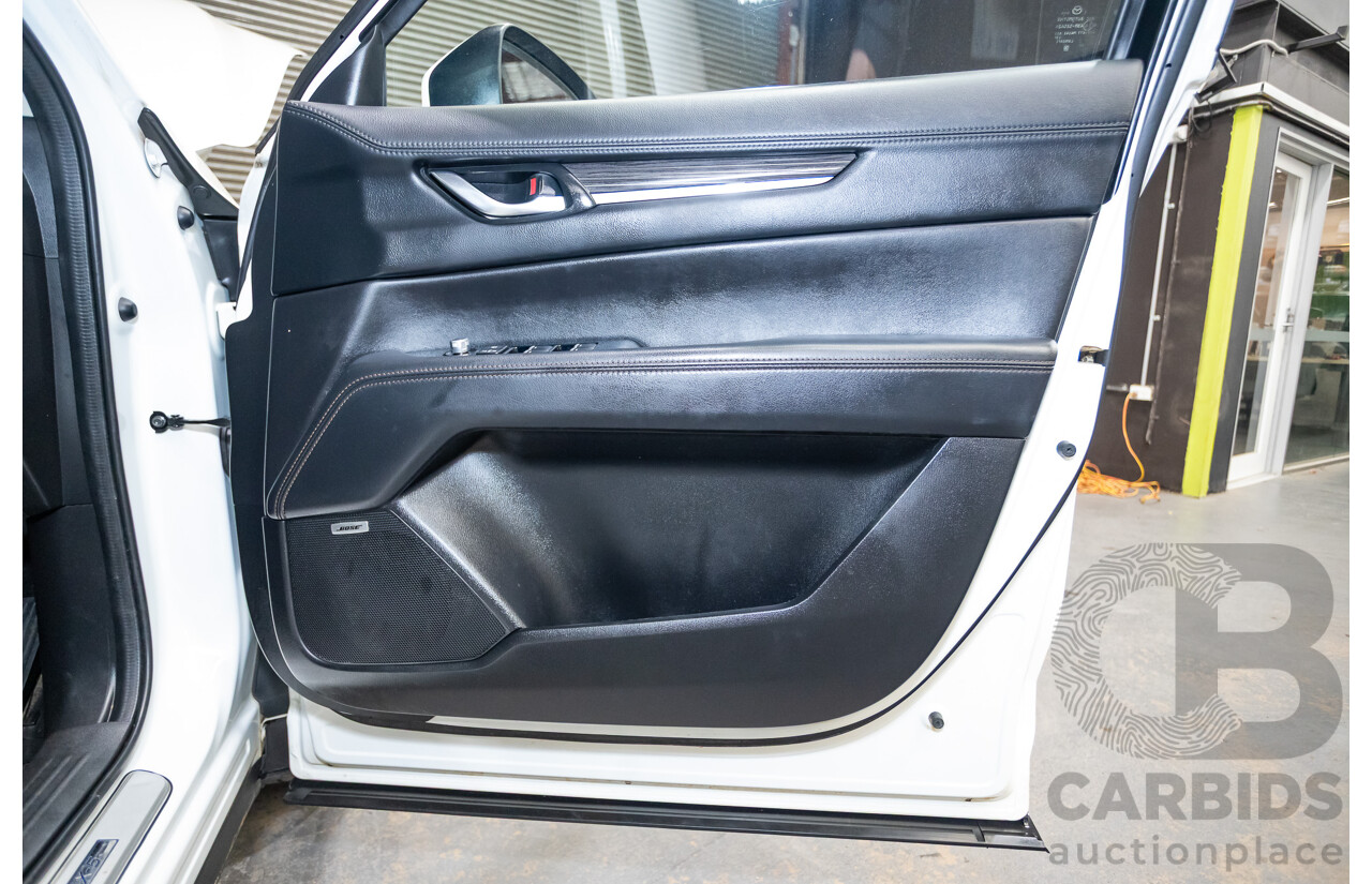 07/2018 Mazda CX-5 AKERA (AWD) MY18 (KF SERIES 2) 4D Wagon Snowflake White Pearl Turbo Diesel 2.2L