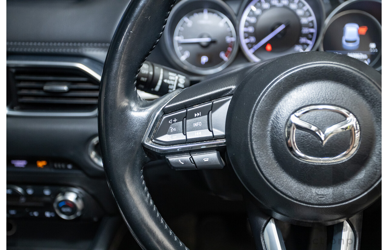 07/2018 Mazda CX-5 AKERA (AWD) MY18 (KF SERIES 2) 4D Wagon Snowflake White Pearl Turbo Diesel 2.2L