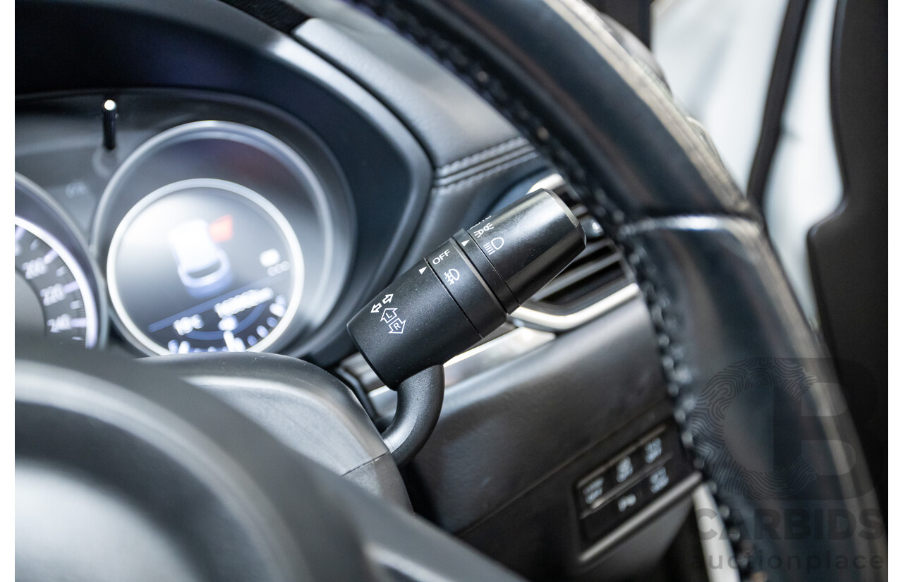 07/2018 Mazda CX-5 AKERA (AWD) MY18 (KF SERIES 2) 4D Wagon Snowflake White Pearl Turbo Diesel 2.2L