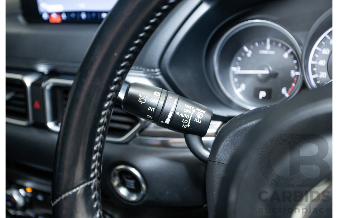 07/2018 Mazda CX-5 AKERA (AWD) MY18 (KF SERIES 2) 4D Wagon Snowflake White Pearl Turbo Diesel 2.2L