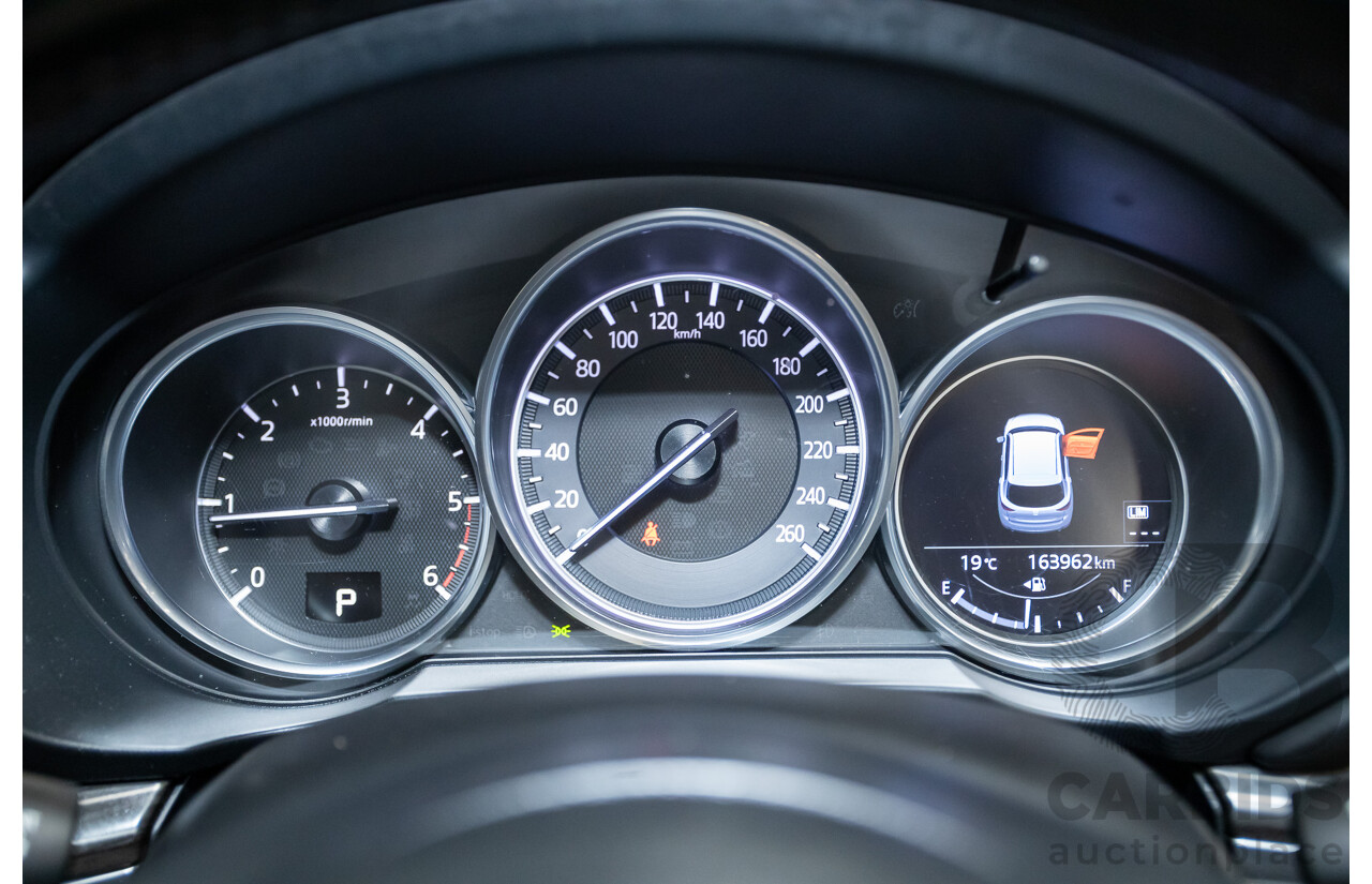 07/2018 Mazda CX-5 AKERA (AWD) MY18 (KF SERIES 2) 4D Wagon Snowflake White Pearl Turbo Diesel 2.2L