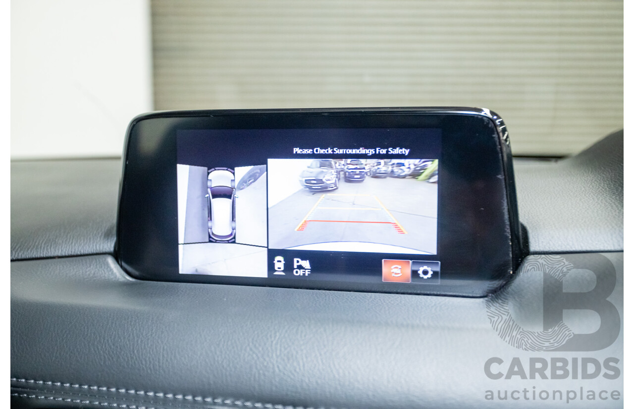 07/2018 Mazda CX-5 AKERA (AWD) MY18 (KF SERIES 2) 4D Wagon Snowflake White Pearl Turbo Diesel 2.2L