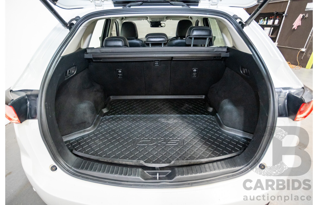 07/2018 Mazda CX-5 AKERA (AWD) MY18 (KF SERIES 2) 4D Wagon Snowflake White Pearl Turbo Diesel 2.2L