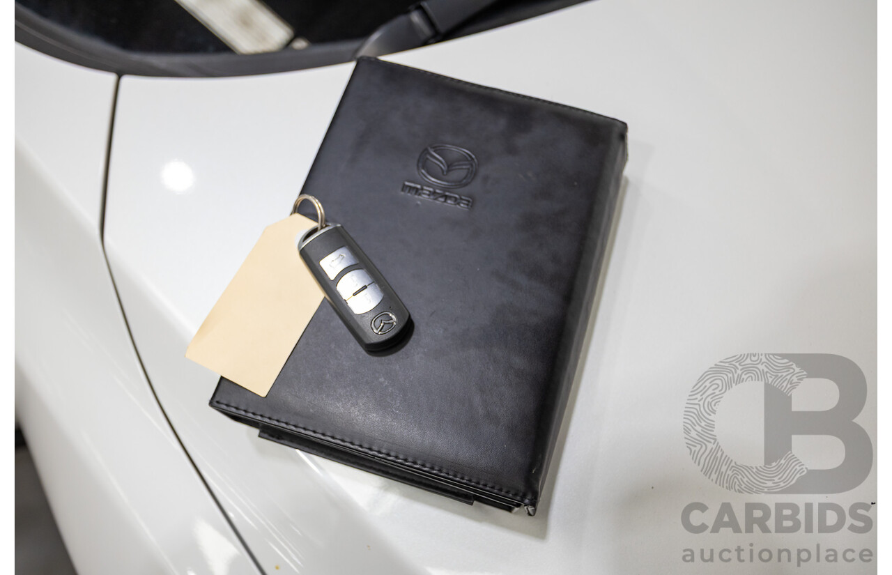 07/2018 Mazda CX-5 AKERA (AWD) MY18 (KF SERIES 2) 4D Wagon Snowflake White Pearl Turbo Diesel 2.2L