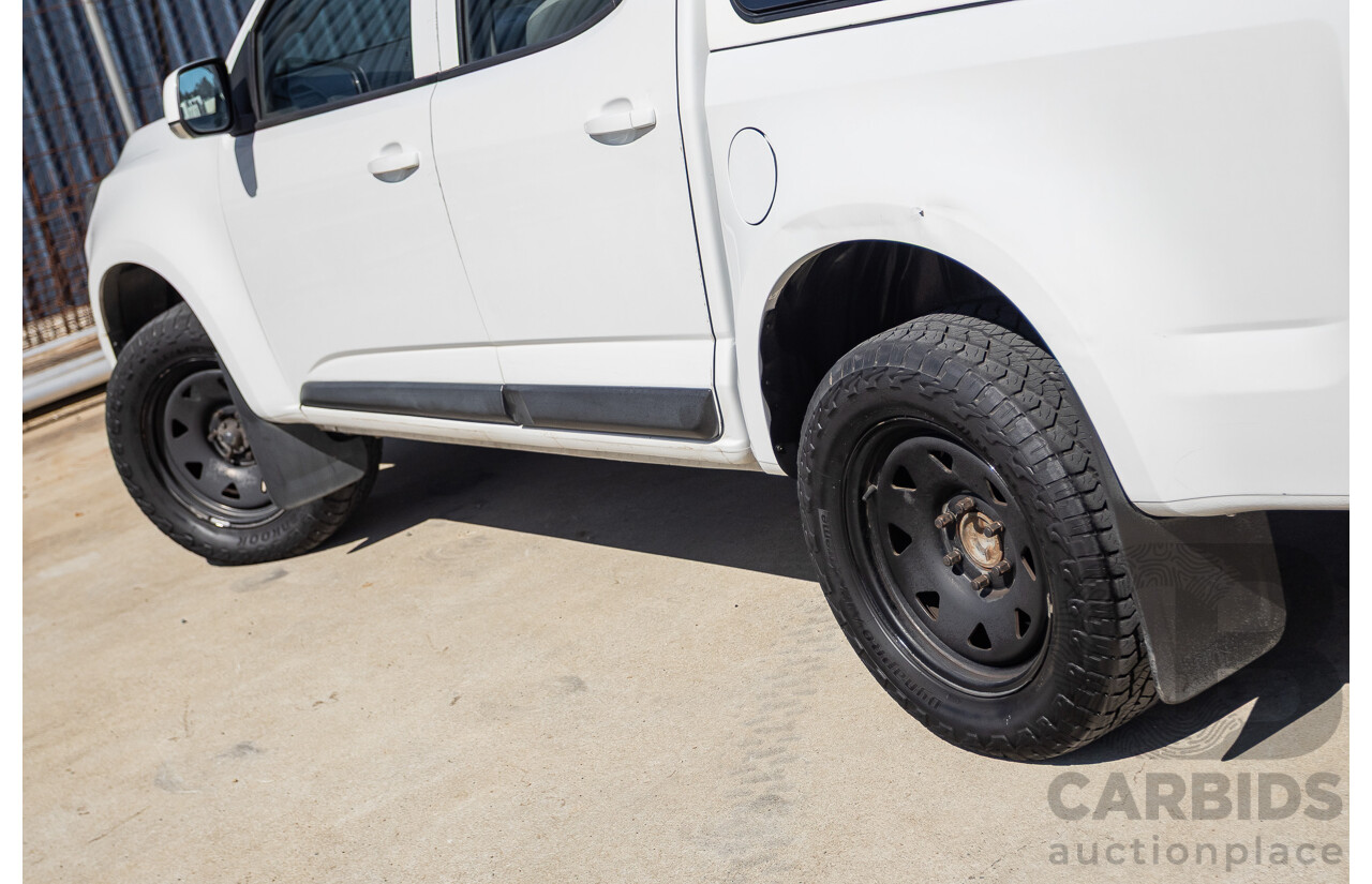 Holden Colorado LS RWD RG MY15 Crew Cab P/Up White 2.8L