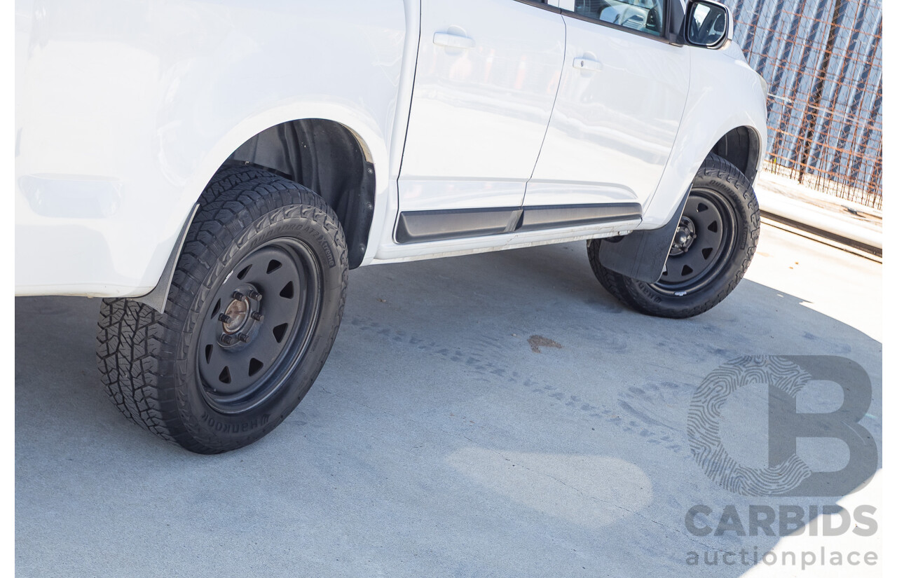 Holden Colorado LS RWD RG MY15 Crew Cab P/Up White 2.8L