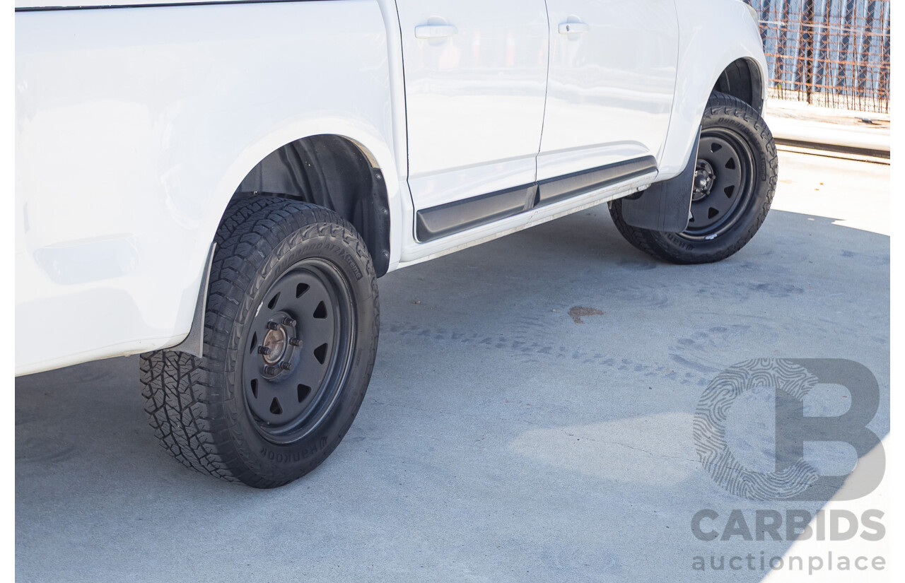 Holden Colorado LS RWD RG MY15 Crew Cab P/Up White 2.8L