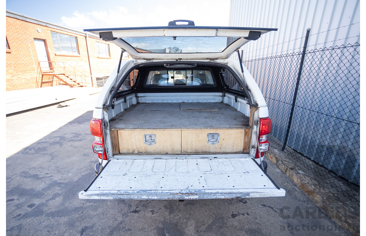 Holden Colorado LS RWD RG MY15 Crew Cab P/Up White 2.8L