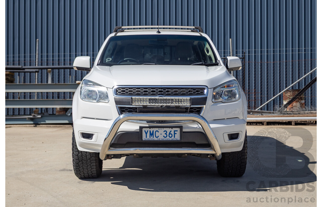 Holden Colorado LS RWD RG MY15 Crew Cab P/Up White 2.8L