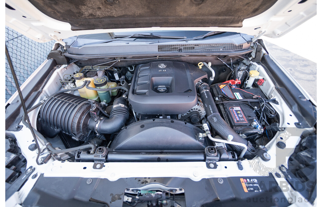 Holden Colorado LS RWD RG MY15 Crew Cab P/Up White 2.8L