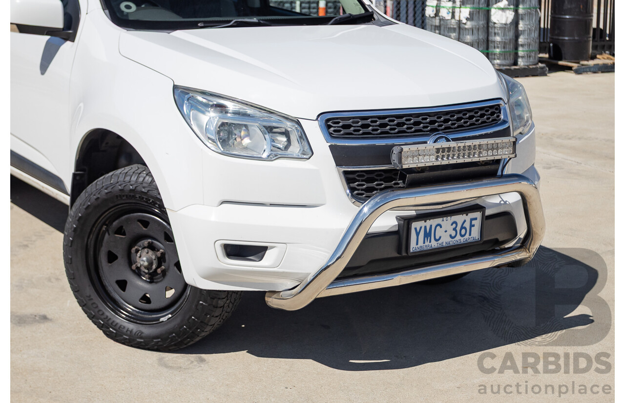 Holden Colorado LS RWD RG MY15 Crew Cab P/Up White 2.8L