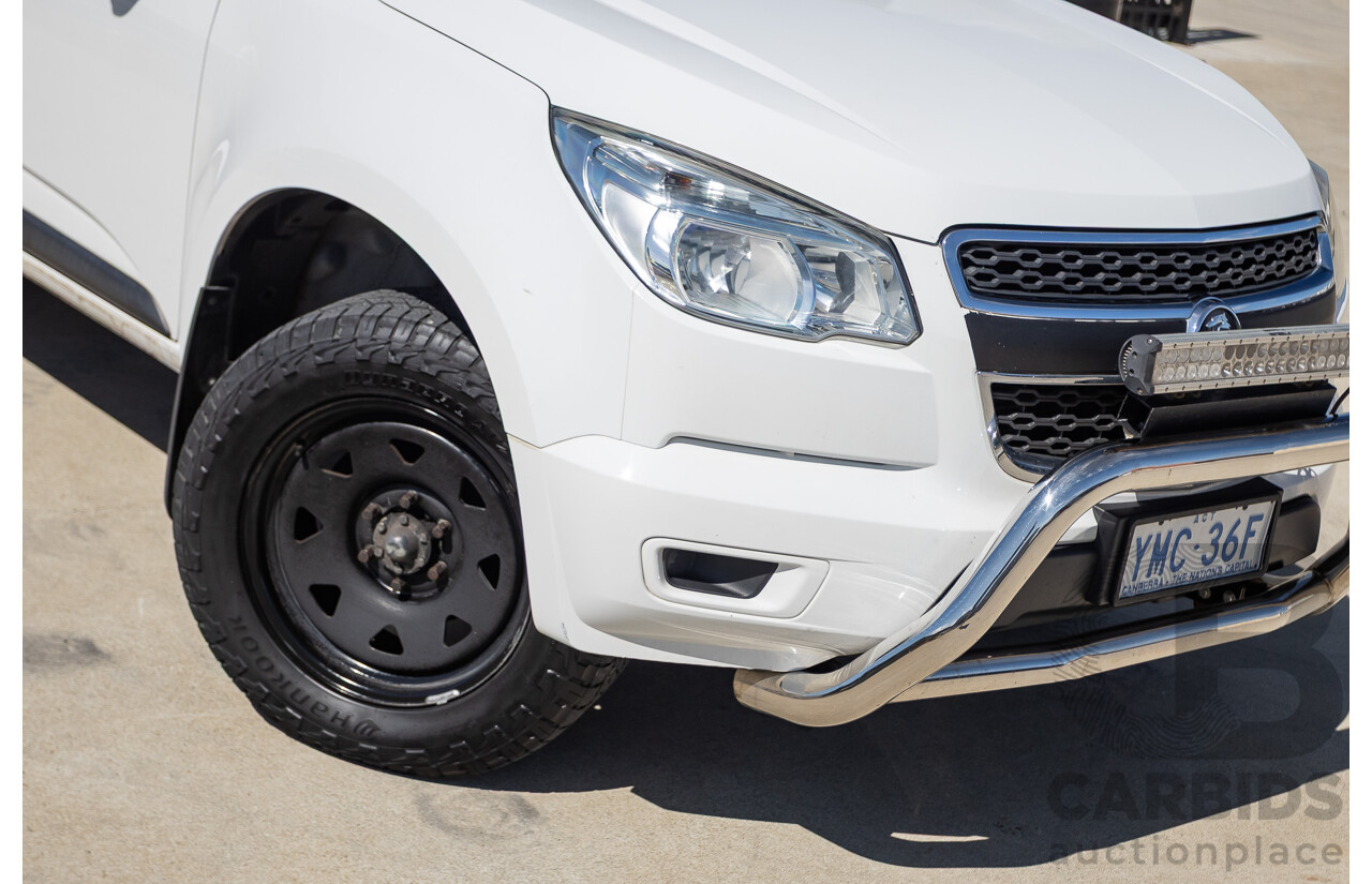 Holden Colorado LS RWD RG MY15 Crew Cab P/Up White 2.8L