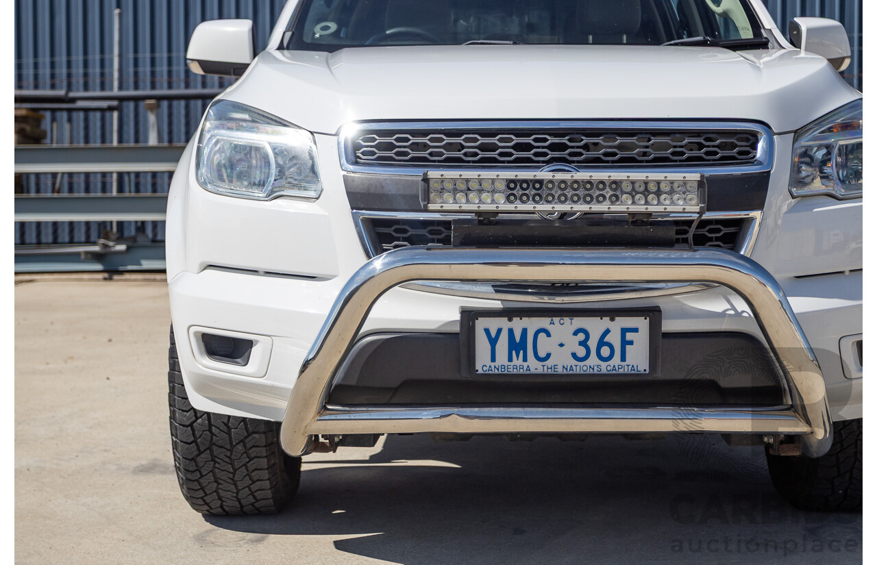 Holden Colorado LS RWD RG MY15 Crew Cab P/Up White 2.8L
