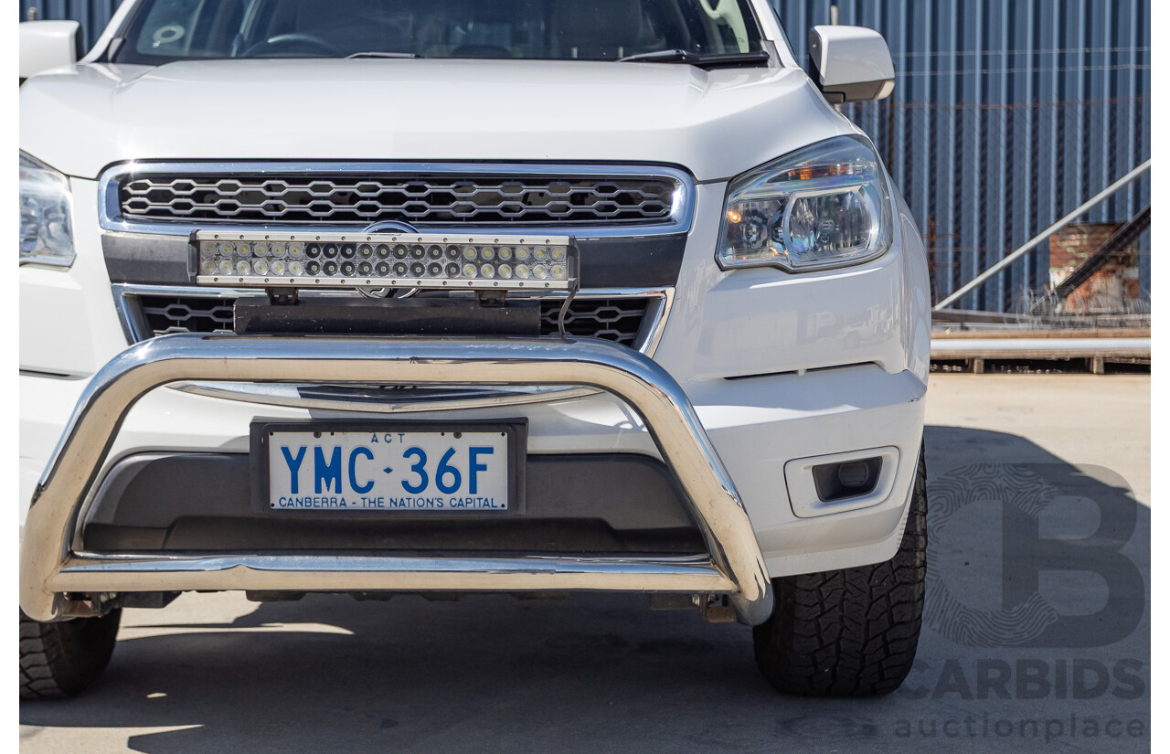 Holden Colorado LS RWD RG MY15 Crew Cab P/Up White 2.8L